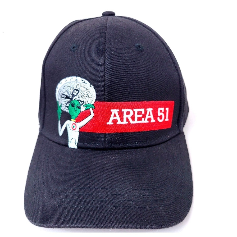 Alien Fresh Jerky Area 51 Hat – Baker CA Souvenir Adjustable Strapback New w/ Ta